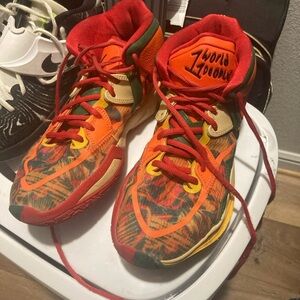 Nike Multicolor Athletic Shoes